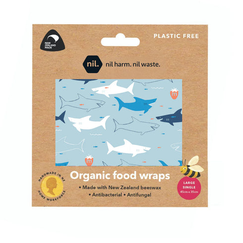 Organic Beeswax Reusable Wrap Single-Nil-Matakana Pharmacy